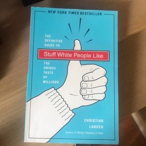 Anthropologie Book- Stuff white people like